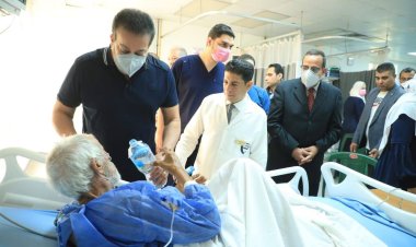وزير الصحة ومحافظ شمال سيناء يتفقدان مستشفى بئر العبد النموذجي