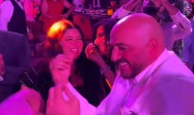 لقطات من حفل زفاف مجدي الهواري ودنيا عبد المعبود (فيديو وصور)