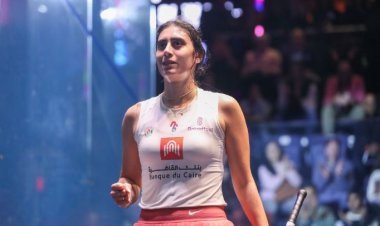 وزير الرياضة يهنيء نور الشربينى بعد فوزها بـ بطولة أمريكا المفتوحة للاسكواش