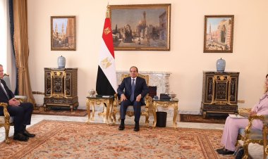 الرئيس السيسي يستقبل سكرتير عام منظمة التعاون الاقتصادي والتنمية