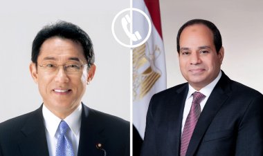 السيسي يبحث هاتفيًا مع رئيس وزراء اليابان تطورات التصعيد العسكري في غزة