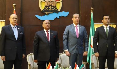 محافظ الفيوم يستقبل رئيس هيئة قضايا الدولة | صور