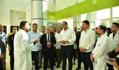 رئيس الرعاية الصحية يتفقد مستشفيي «الكرنك الدولي والأطفال التخصصي» بالأقصر