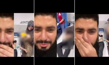 محمد أنور يبكي بسبب مشاهد وفاة الأطفال في غزة (فيديو)