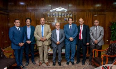 توقيع  اتفاقية تعاون بين جامعة طنطا  ومديريتي التربية والتعليم والشباب والرياضة بالغربية