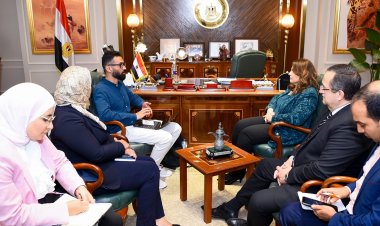 وزيرة الهجرة تستقبل مهندسًا مصريًا في فنلندا لبحث التعاون في التدريب المهني للشباب