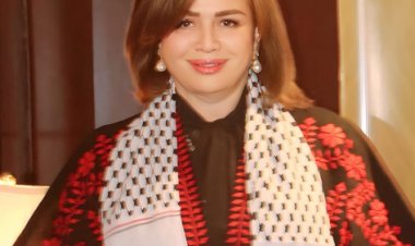 إلهام شاهين: لا لتهجير الفلسطينين والحق هيرجع لأصحابه