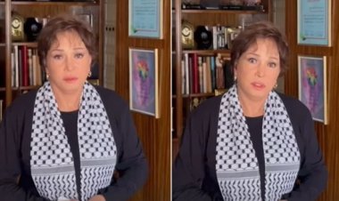 لبلبة: كلنا قلبنا موجوع على فلسطين.. وبفوض الرئيس لأى قرار فيه حماية الوطن