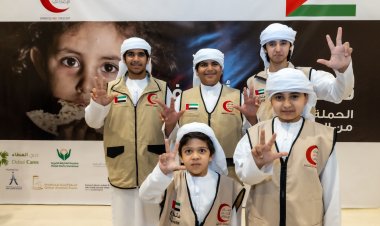 لطيفة بنت محمد تشارك في حملة تراحم من أجل غزة