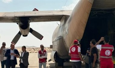 مطار العريش يستقبل طائرة مساعدات قادمة من الهند لقطاع غزة