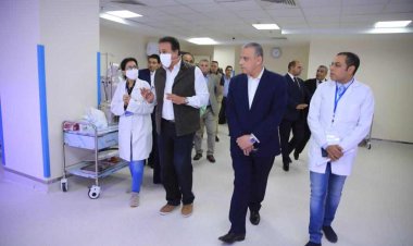 بتكلفة 1.2 مليار جنيه.. وزير الصحة ومحافظ سوهاج يتفقدان مشروع مستشفى المراغة المركزي