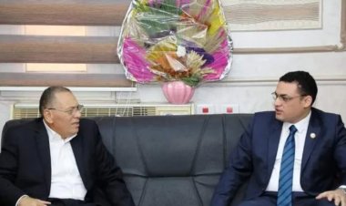 محافظ الشرقية يلتقي المحاميان العامان لنيابات شمال وجنوب الزقازيق للدفاع عن المال العام