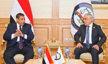 النائب العام يستقبل رئيس مجلس الدولة لتهنئته بمنصبه الجديد