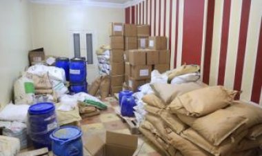 العثور على مخدرات ثمنها 150 مليون جنيه داخل 3 مخازن بالشرقية 