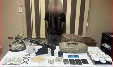 ضبط عاطل بحوزته «10 كيلو حشيش وبانجو وهيروين و1500 قرص كبتاجون وبندقة آلية» ببورسعيد والدقهلية