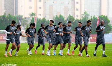 فقرة بدنية خاصة للاعبي الزمالك بإشراف مخطط الأحمال