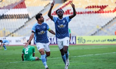بيراميدز يحتفظ بصدارة الدوري بالفوز على المصري بثلاثية