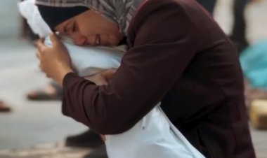 مقطع فيديو يثير تعاطف الملايين لـ أم تحتضن طفلها الرضيع  بعد قتله في القصف الإسرائيلي