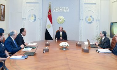 الرئيس السيسي يتابع تطورات تنفيذ المشروعات القومية للإنتاج الزراعى واستصلاح الأراضى