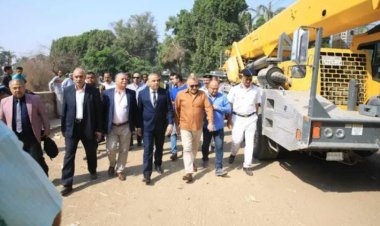 إزالة 71 حالة تعد على الأرض الزراعية خلال حملات مكبرة فى 6 مراكز بالمنيا