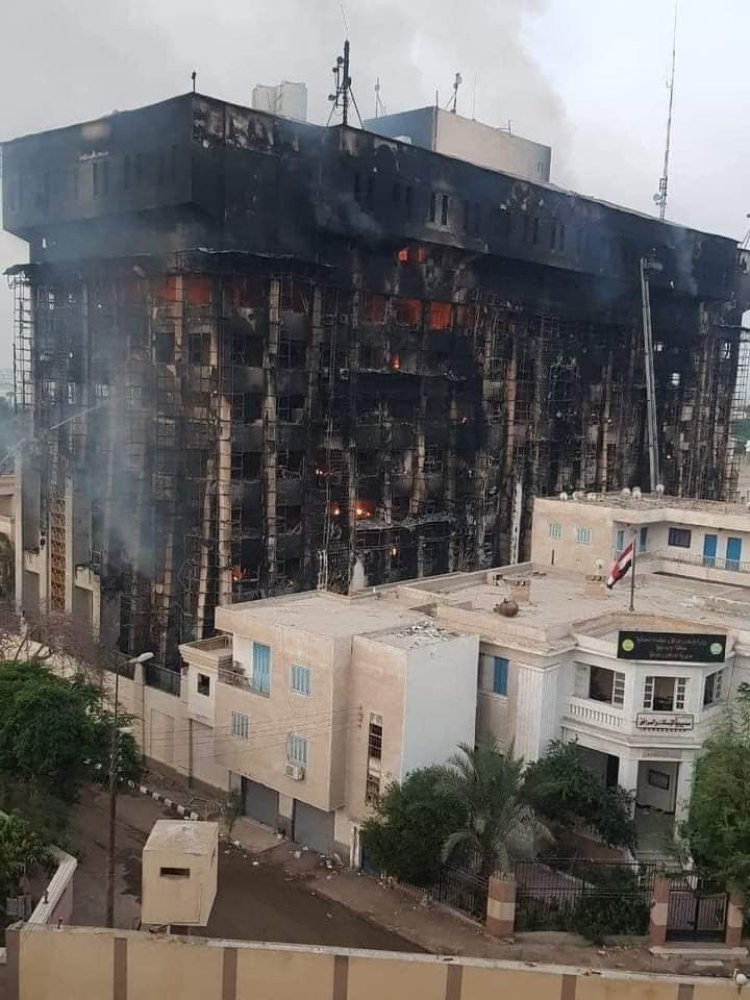 السيطرة على حريق مديرية أمن الإسماعيلية