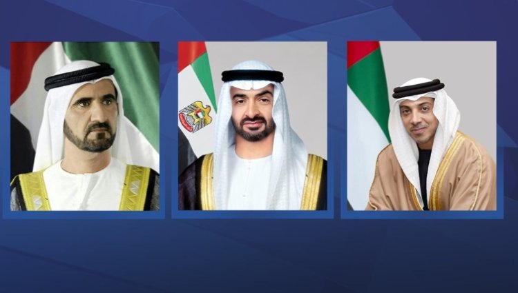 رئيس دولة الإمارات ونائباه يهنئون رئيس ألمانيا بذكرى يوم الوحدة لبلاده