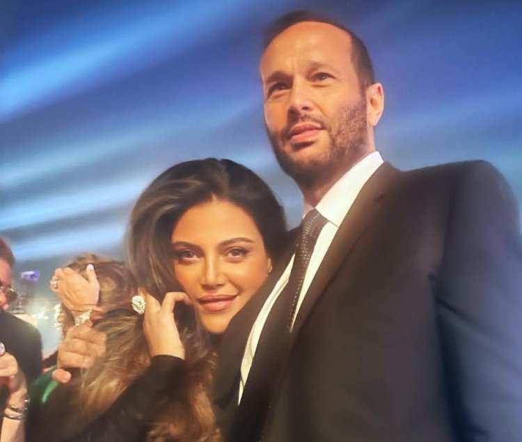 «حبيب القلب».. ريهام حجاج وزوجها محمد حلاوة يتبادلان كلمات الغزل والحب