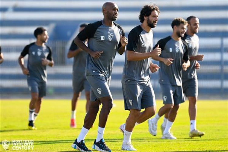 مدحت عبدالهادي يقود تدريبات الزمالك في غياب أوسوريو