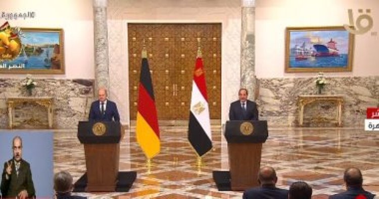 عاجل| الرئيس السيسي يحذر من استمر العمليات العسكرية في قطاع غزة