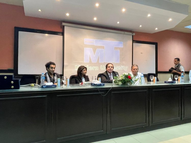 نجوم الفن وطلاب إعلام «mti» يعلنون دعمهم لقرارات السيسي بشأن فلسطين