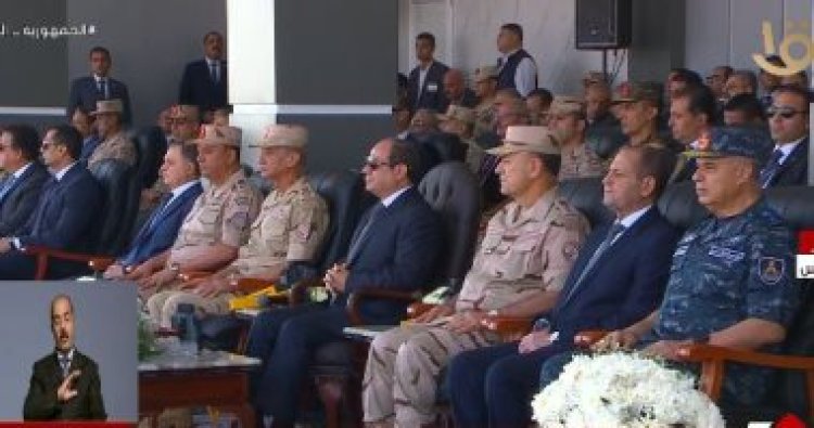 الرئيس السيسي... حل القضية الفلسطينية يكون من خلال إقامة الدولتين