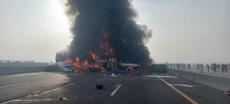 عاجل| ارتفاع ضحايا حادث طريق إسكندرية الصحراوي لـ 34 شخصًا