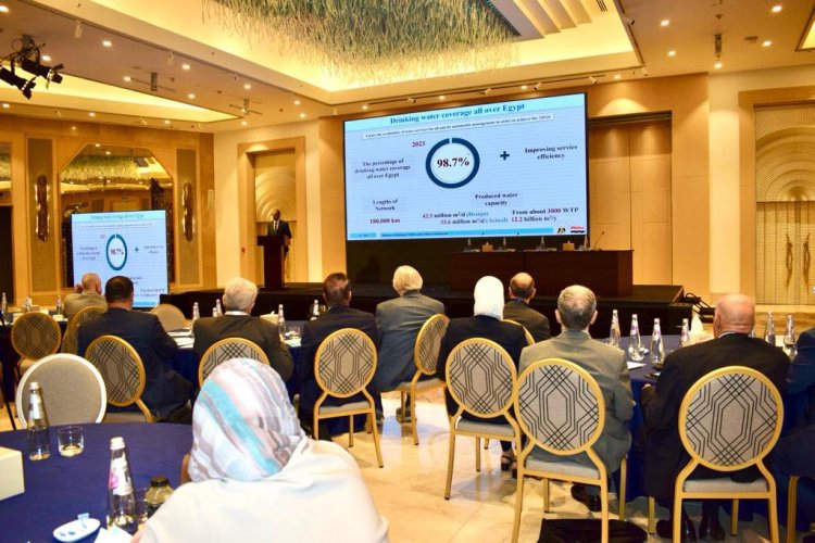 نائب وزير الإسكان يشارك في افتتاح الملتقي الثاني للبحث العلمي في مجال المياه