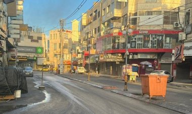 إضراب عام في الضفة الغربية احتجاجا على القصف الإسرائيلي على غزة