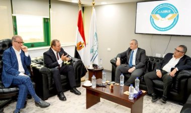 اجتماع مشترك لرئيس هيئة الاعتماد والرقابة الصحية مع رئيس هيئة المستشفيات والمعاهد التعليمية