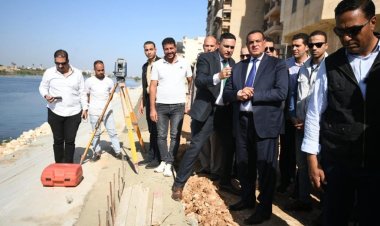 وزير التنمية ومحافظ الدقهلية يفتتحان ميدان رمسيس بشارع الجيش بعد تطويره