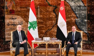 السيسي يشدد على ثبات الدعم المصري لمؤسسات الدولة اللبنانية واستقرار لبنان