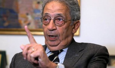 عمرو موسى يدعو لتسجيل تصريح القنبلة النووية بالجامعة العربية وإبلاغه لمجلس الأمن 