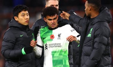 دياز ينقذ ليفربول من الهزيمة أمام لوتون تاون في الدوري الإنجليزي