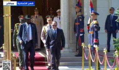 الرئيس السيسيي: تشاورت مع رئيس جنوب السودان حول الأزمة السودانية وتداعياتها على المنطقة