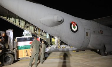 إنزال مساعدات طبية عاجلة للمستشفى الميداني الأردني في غزة