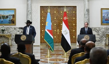 رسائل الرئيس السيسي خلال مؤتمر صحفى مشترك مع رئيس جنوب السودان