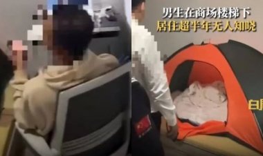 شاب يعيش تحت مكتب لـ "6 أشهر".. لماذا؟