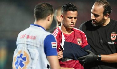 طبيب الأهلي: رضا سليم يبدأ مرحلة العلاج الطبيعي خلال أيام