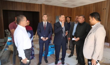 محافظ كفر الشيخ يتفقد أعمال إنشاء مركز السيطرة الموحد للشبكة الوطنية لخدمات الطوارئ