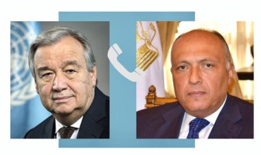 وزير الخارجية يتلقى اتصالاً من سكرتير عام الأمم المتحدة
