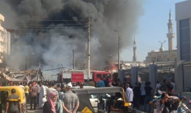 حريق يلتهم مخبز بلدى وسيارة فى بنى سويف.. ومصرع فران تفحمت جثه