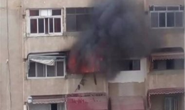 السيطرة على حريق بشقة سكنية في حدائق الأهرام