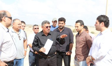 جولات ميدانية لمتابعة مشروعات المياه والصرف الصحى والتطوير بمدينة السادات