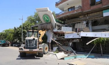 إزالة 18 معرض سيارات مُخالف في حملات مكبرة بالمنوفية